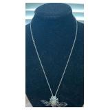 24' BEE PENDANT WITH STAINLESS STEEL CHAIN