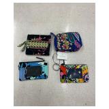 (4)- VERA BRADLEY WALLETS