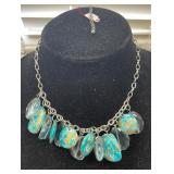 TURQUOISE STONE NECKLACE
