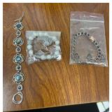 (3)- ASSORTED BRACELETS