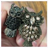 (2)- OWL RINGS