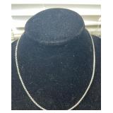 18' STERLING SILVER NECKLACE
