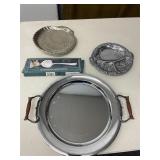 ASSORTED DECORATIVE PLATTERS