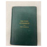 FIRST EDITION MARK TWAIN AUTOBIOGRAPHY