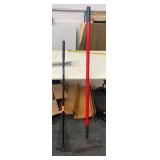 (2)- GARDEN RAKES