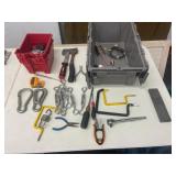 ASSORTED TOOLS AND HARDWARE