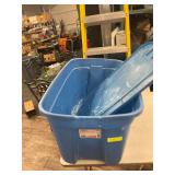 30 GALLON STORAGE TOTE WITH LID