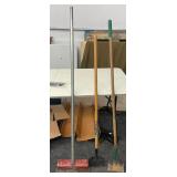 (3)- LONG HANDLE SCRAPERS