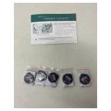 (5)- TRACKER KEYCHAINS