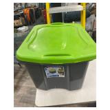 17.5 GALLON STORAGE TOTE WITH LID