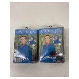 (2)- ONE SIZE FITS ALL RAIN PONCHOS