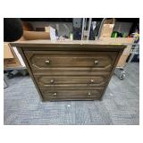 HOOKER FURNITURE THREE DRAWER NIGHTSTAND
