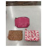 ASSORTED COSMETIC BAGS