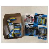LARGE ASSORTMENT OF BATTERIES