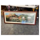 SIGNED AND FRAMED LANDSCAPE PORTRAIT