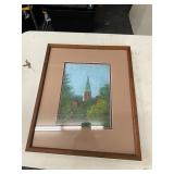 CHURCH STEEPLE WALL ART