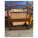 TWIN SIZE WOOD HEADBOARD