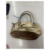 GOLD COLORED SHOULDER BAG