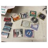 ASSORTED CDS AND CASSETTE TAPES