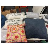 ASSORTED DECORATIVE ACCENT PILLOWS