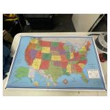 USA WALL MAP