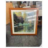 FRAMED LANDSCAPE ARTWORK