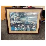 SIGNED AND FRAMED LANDSCAPE ARTWORK