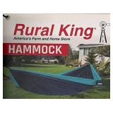 (2)- RURAL KING PORTABLE HAMMOCKS