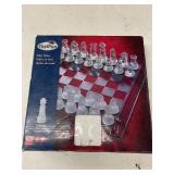 GLASS CHESS SET