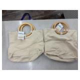 (2)- BUCKET BAGS