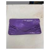 PRUPLE EVENING CLUTCH
