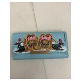 TAHARI YORKIE PRINT WALLET