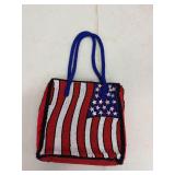 AMERICAN FLAG HAND BAG