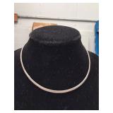 16' STERLING SILVER OMEGA NECKLACE