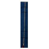 GOLD OVER STERLING 20' RED SAPPHIRE NECKLACE