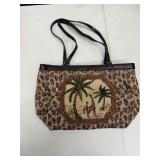 LIZ CLAIBORNE SAFARI SHOULDER BAG