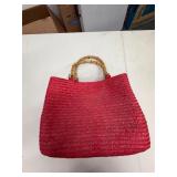 RED TOTE BAG