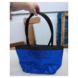 BLUE TOTE BAG