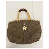 WICKER HANDBAG