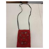 BARSE RED CROSSBODY PURSE