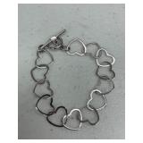 HEART LINK BRACELET