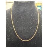 20' 14K RG OVERLAY STERLING SPARKLE CHAIN