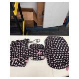 PINK ELEPHANT PRINT BAGS