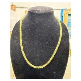 24-26' AUSTRIAN CRYSTAL NECKLACE IN GOLDTONE