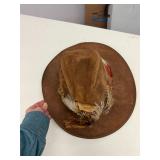 GENUINE SUEDE LEATHER HAT