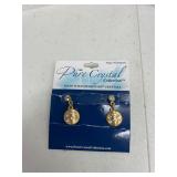 SWAROVSKI CRYSTAL DANGLE EARRINGS