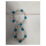 (2)- RED AND BLUE BRACELETS
