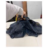 BOATMENS BLACK DUFFLE BAG