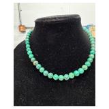 18' AUSTRALIAN CHRYSOPRASE NECKLACE
