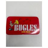 VINTAGE BUGLES TIN